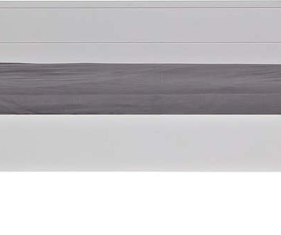 Bílá postel/sofa Jade WOOOD 90 x 200 cm