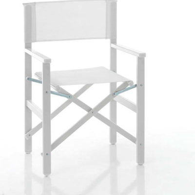 Bílá zahradní skládací židle Tomasucci Milos