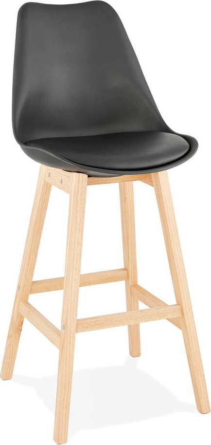 Černá barová židle Kokoon April