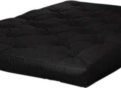 Černá futonová matrace Karup Design Double Latex