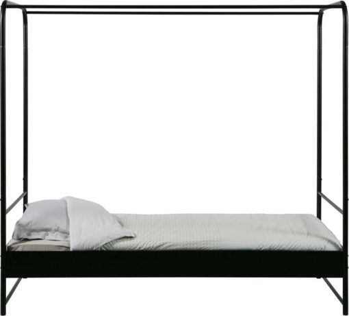 Černá jednolůžková postel vtwonen Bunk