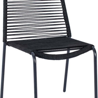 Černá zahradní židle Debut Kai