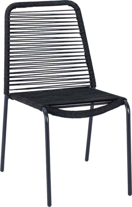 Černá zahradní židle Debut Kai