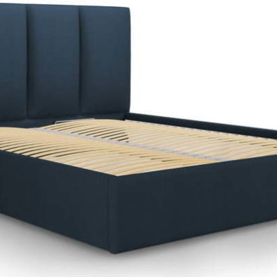 Modrá dvoulůžková postel Mazzini Beds Juniper