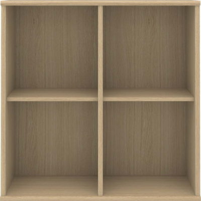 Nástěnná knihovna podýhovaná dubem Mistral 025