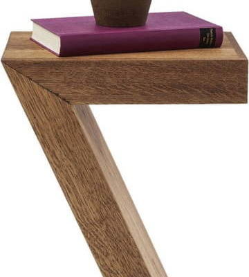 Odkládací stolek z dubového dřeva Kare Design Z
