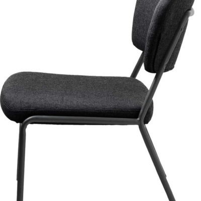 Tmavě šedá židle Unique Furniture Brantford