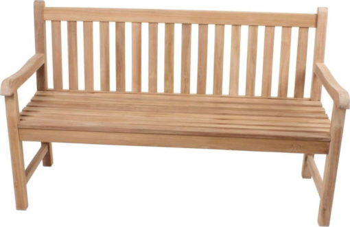 Zahradní trojmístná lavice z teakového dřeva ADDU Solo