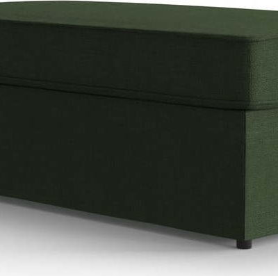 Zelená polstrovaná rozkládací lavice My Pop Design Brady