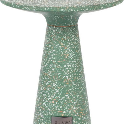 Zelený odkládací stolek vhodný do exteriéru Zuiver Victoria