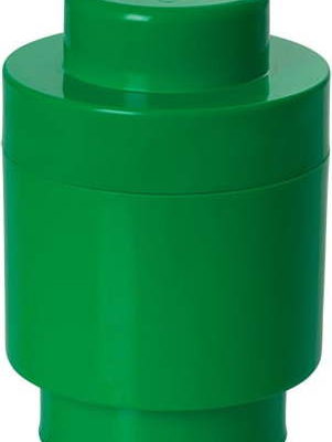Zelený úložný kulatý box LEGO®