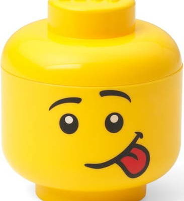 Žlutý úložný box LEGO® Silly