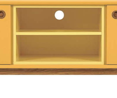 Hořčicově žlutá TV komoda Tom Tailor for Tenzo Color Box