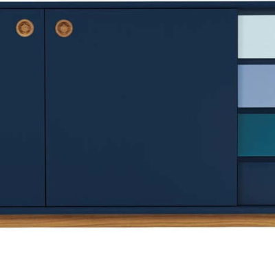 Tmavě modrá komoda Tom Tailor for Tenzo Color Box