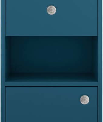 Tmavě modrá koupelnová skříňka Tom Tailor for Tenzo Color Bath