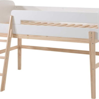 Vyvýšená postel z borovicového dřeva Vipack Kiddy