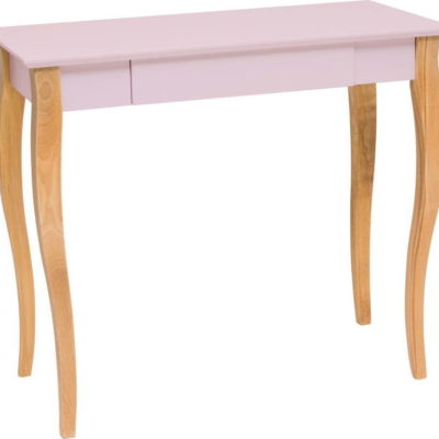 Růžový psací stůl Ragaba Lillo