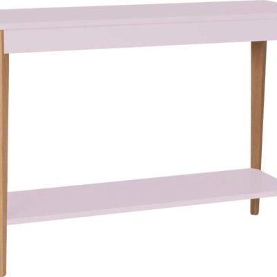Světle růžový konzolový stolek Ragaba Ashme