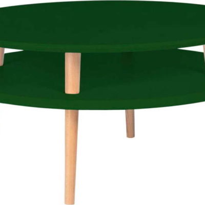 Tmavě zelený konferenční stolek Ragaba Ufo