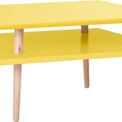 Žlutý konferenční stolek Ragaba Square
