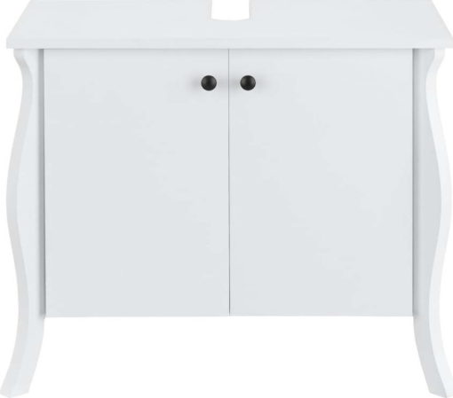 Bílá umyvadlová skříňka Støraa Ludwig