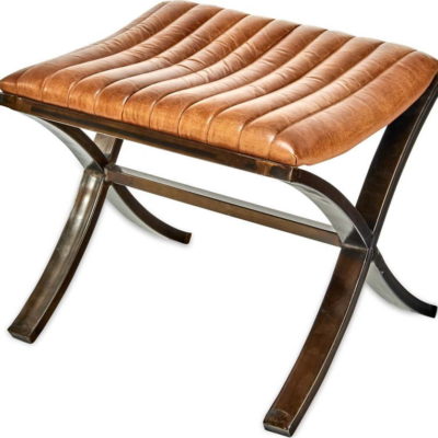 Kožená stolička Nkuku Narwana