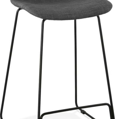 Tmavě šedá barová stolička Kokoon Vancouver Mini