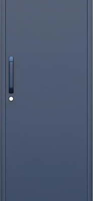 Modrá kovová skříňka 38x185 cm Bradford - Queer Eye