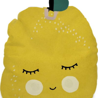 Žlutý dětský sedací vak Lemon - Little Nice Things