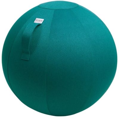 Tmavě petrolejový sedací / gymnastický míč VLUV LEIV Ø 65 cm