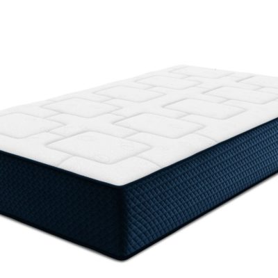 Bílá pružinová matrace MICADONI MUNDI 90 x 200 cm tl. 26 cm