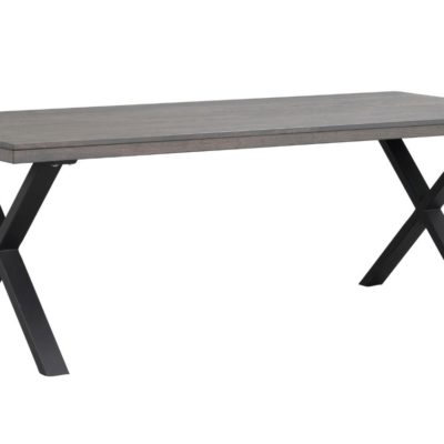 Tmavě hnědý dubový jídelní stůl ROWICO BROOKLYN II. 220 x 95 cm