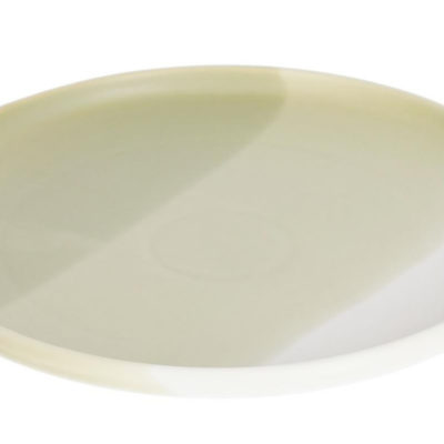 Zelený porcelánový talíř Kave Home Sayuri 25