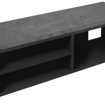 Betonově šedý TV stolek TEMAHOME Move 203 x 35 cm