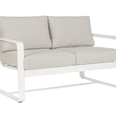 Béžová látková zahradní pohovka Bizzotto Merrigan 134 cm