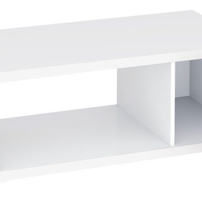 Bílý lakovaný konferenční stolek TEMAHOME Berlin 105 x 55 cm