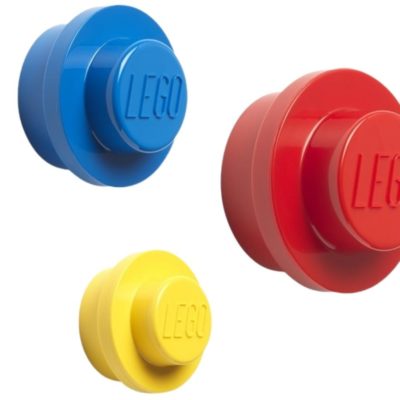 Set tří pestrobarevných věšáků LEGO® Storage II.