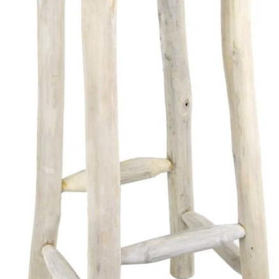 Barová židle z teakového dřeva v přírodní barvě 75 cm Suar/Teak – Ego Dekor