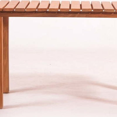 Zahradní odkládací stolek z bukového dřeva 45x90 cm – Floriane Garden