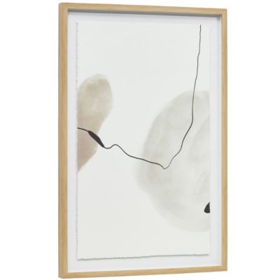 Abstraktní obraz Kave Home Torroella II. 90 x 60 cm