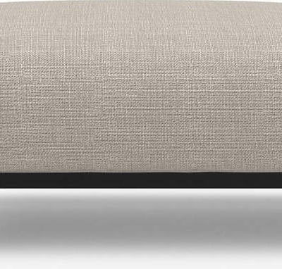 Béžová lenoška Malloy wood – Innovation