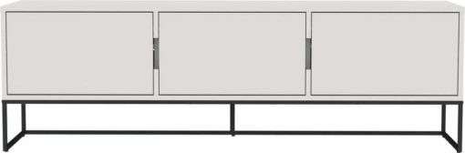 Bílý TV stolek Tenzo Lipp