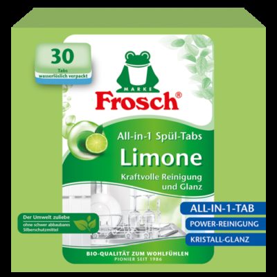 Frosch EKO Tablety do myčky vše v 1 Citron