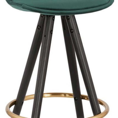 Tmavě zelená barová židle Kokoon Carry Mini