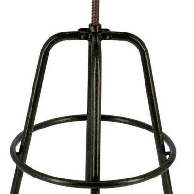 Černá kovová zahradní barová židle Traktor – Esschert Design
