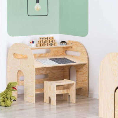 Dětský psací stůl 76x93 cm MUNDO – Adeko