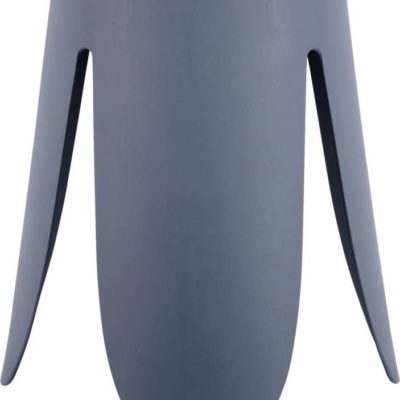 Tmavě modrá plastová stolička Savor – Leitmotiv