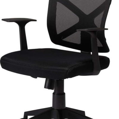 Černá kancelářská židle Furnhouse Swivel