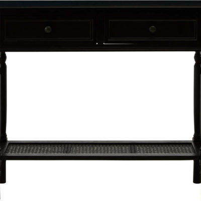 Černý konzolový stolek 33x91 cm Heritage – Premier Housewares