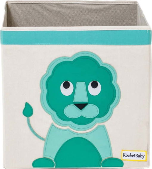 Látkový dětský úložný box Eddy the Lion - Rocket Baby